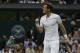 Andy Murray of Britain celebrates defeating Kevin Anderson of South Africa after their men's singles match at the All England Lawn Tennis Championships in Wimbledon, London, Monday, June 30, 2014. (AP Photo/Pavel Golovkin)