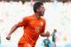 FORTALEZA, BRAZIL - JUNE 29: Klaas-Jan Huntelaar of the Netherlands celebrates scoring his team's second goal on a penalty kick in stoppage time during the 2014 FIFA World Cup Brazil Round of 16 match between Netherlands and Mexico at Castelao on June 29, 2014 in Fortaleza, Brazil. (Photo by Dean Mouhtaropoulos/Getty Images)