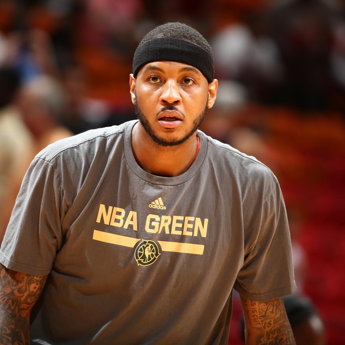 NBA Rumors: Carmelo Anthony, Dwyane Wade and More Buzz Around Free Agents | Bleacher ...1200 x 1200