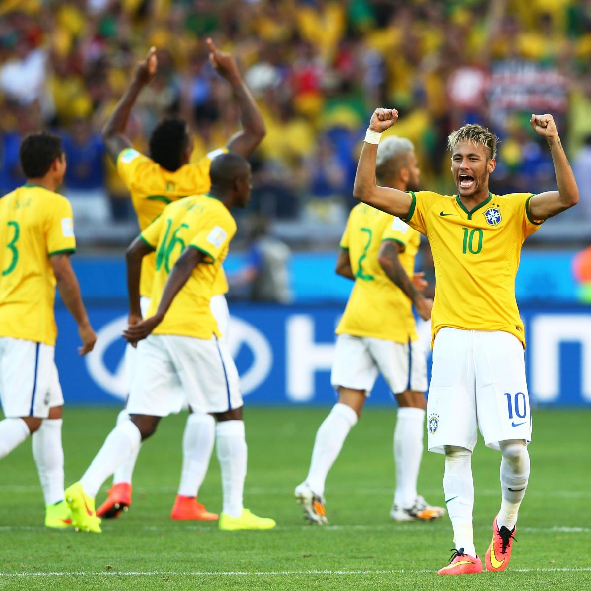 Brazil vs. Colombia: Viewing Info and Keys for 2014 World Cup 