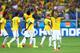 BELO HORIZONTE, BRAZIL - JUNE 28: Neymar of Brazil celebrates during a penalty shootout during the 2014 FIFA World Cup Brazil round of 16 match between Brazil and Chile at Estadio Mineirao on June 28, 2014 in Belo Horizonte, Brazil. (Photo by Quinn Rooney/Getty Images)