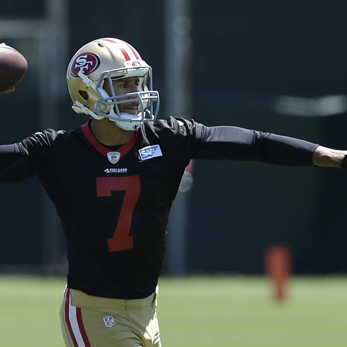 49ers minicamp 2014: Colin Kaepernick discusses Bruce Ellington