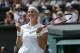 Petra Kvitova of Czech Republic celebrates after defeating Lucie Safarova of Czech Republic in their women’s singles semifinal match at the All England Lawn Tennis Championships in Wimbledon, London, Thursday, July 3, 2014. (AP Photo/Ben Curtis)