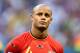 SALVADOR, BRAZIL - JULY 01: Vincent Kompany of Belgium looks on prior to the 2014 FIFA World Cup Brazil Round of 16 match between Belgium and the United States at Arena Fonte Nova on July 1, 2014 in Salvador, Brazil. (Photo by Jamie McDonald/Getty Images)