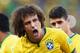 FORTALEZA, BRAZIL - JULY 04: David Luiz of Brazil reacts during the 2014 FIFA World Cup Brazil Quarter Final match between Brazil and Colombia at Castelao on July 4, 2014 in Fortaleza, Brazil. (Photo by Jamie McDonald/Getty Images)