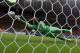 Netherlands' goalkeeper Tim Krul makes a save on a shot by Costa Rica's Michael Umana during a penalty shootout in extra time during the World Cup quarterfinal soccer match at the Arena Fonte Nova in Salvador, Brazil, Saturday, July 5, 2014. The Netherlands defeated Costa Rica 4-3 in penalties after a 0-0 tie. (AP Photo/Wong Maye-E)