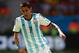 BRASILIA, BRAZIL - JULY 05: Angel di Maria of Argentina controls the ball during the 2014 FIFA World Cup Brazil Quarter Final match between Argentina and Belgium at Estadio Nacional on July 5, 2014 in Brasilia, Brazil. (Photo by Clive Rose/Getty Images)