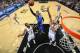 SAN ANTONIO, TX - MAY 4: Vince Carter #25 of the Dallas Mavericks goes up for the layup against the San Antonio Spurs in Game Seven of the Western Conference Quarterfinals during the 2014 NBA Playoffs on MAY 4, 2014 at the AT&T Center in San Antonio, Texas. NOTE TO USER: User expressly acknowledges and agrees that, by downloading and/or using this Photograph, user is consenting to the terms and conditions of the Getty Images License Agreement. Mandatory Copyright Notice: Copyright 2014 NBAE (Photos by D. Clarke Evans/NBAE via Getty Images)