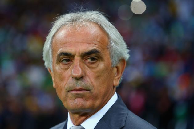 PORTO ALEGRE, BRAZIL - JUNE 30: Head coach Vahid Halilhodzic of Algeria looks on prior to the 2014 FIFA World Cup Brazil Round of 16 match between Germany and Algeria at Estadio Beira-Rio on June 30, 2014 in Porto Alegre, Brazil. (Photo by Julian Finney/Getty Images)