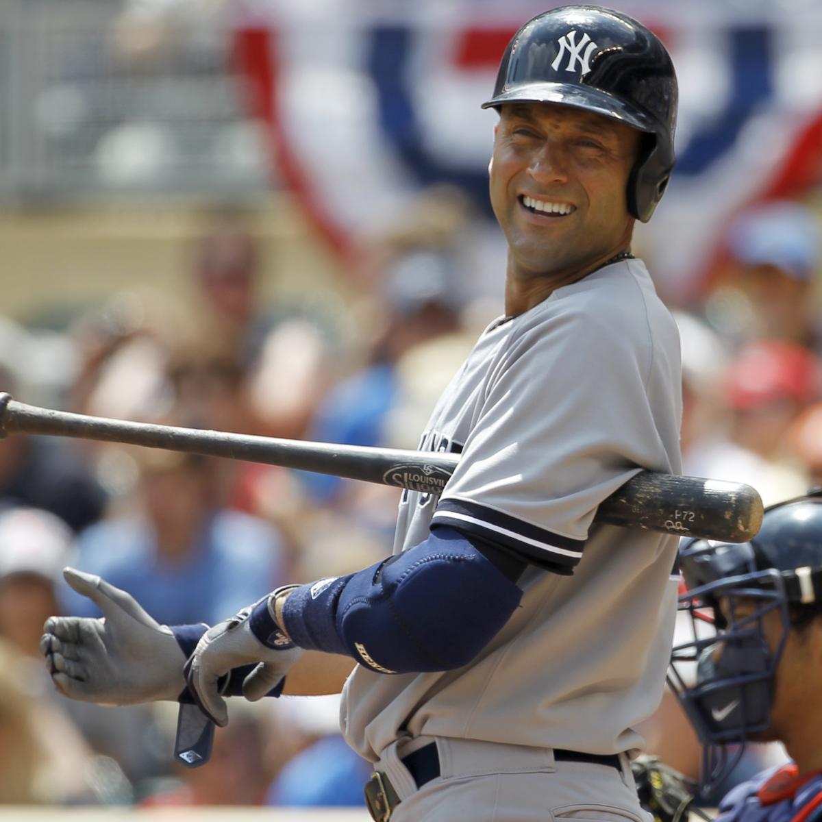 Yankees' Derek Jeter Becomes 8th Player with 3,400 Career Hits | News ...