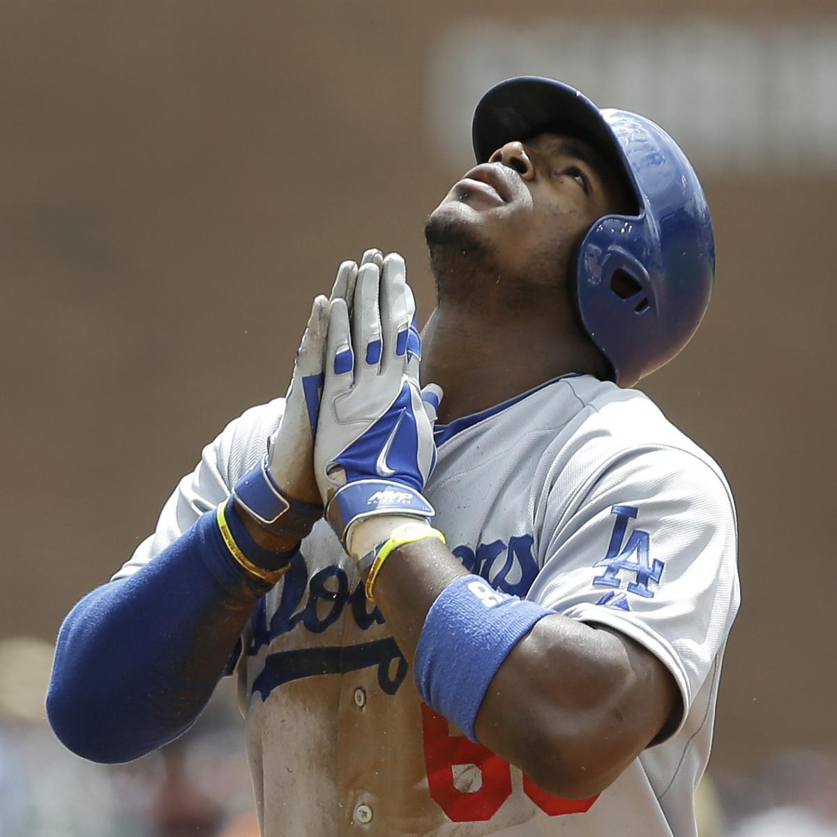 No sophomore slump for Dodgers' Yasiel Puig