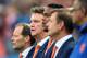 SAO PAULO, BRAZIL - JULY 09: Head coach Louis van Gaal of the Netherlands looks on during the 2014 FIFA World Cup Brazil Semi Final match between the Netherlands and Argentina at Arena de Sao Paulo on July 9, 2014 in Sao Paulo, Brazil. (Photo by Matthias Hangst/Getty Images)