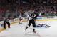 LOS ANGELES, CA - JUNE 13: Alec Martinez #27 of the Los Angeles Kings celebrates after scoring the game-winning double overtime goal against goaltender Henrik Lundqvist #30 of the New York Rangers to win the Stanley Cup and Game Five of the 2014 Stanley Cup Final at the Staples Center on June 13, 2014 in Los Angeles, California. The Kings won the game 3-2 and win the series 4-1. (Photo by Dave Sandford/NHLI via Getty Images)
