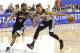 Orlando Magic's Aaron Gordon, right, tries to get around Houston Rockets' Jermaine Marshall (14) during an NBA summer league basketball game in Orlando, Fla., Monday, July 7, 2014. (AP Photo/John Raoux)