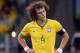 Brazil's David Luiz reacts after Germany scored their fifth goal during the World Cup semifinal soccer match between Brazil and Germany at the Mineirao Stadium in Belo Horizonte, Brazil, Tuesday, July 8, 2014. (AP Photo/Frank Augstein)