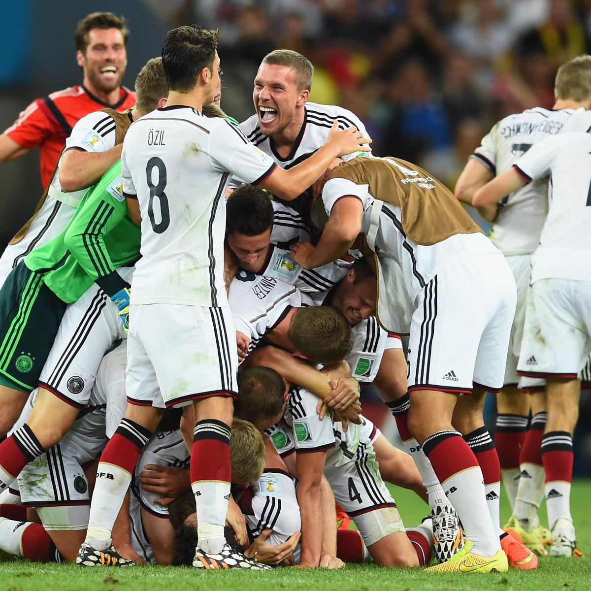 World Cup 2014: Final Bracket and Scores Following Championship Results