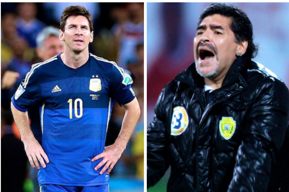 Sacchi says Messi no Maradona