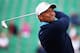 HOYLAKE, ENGLAND - JULY 13: Tiger Woods of the USA tees off on the 4th hole during a practice round ahead of the 143rd Open Championship at Royal Liverpool on July 13, 2014 in Hoylake, England. (Photo by Matthew Lewis/Getty Images)