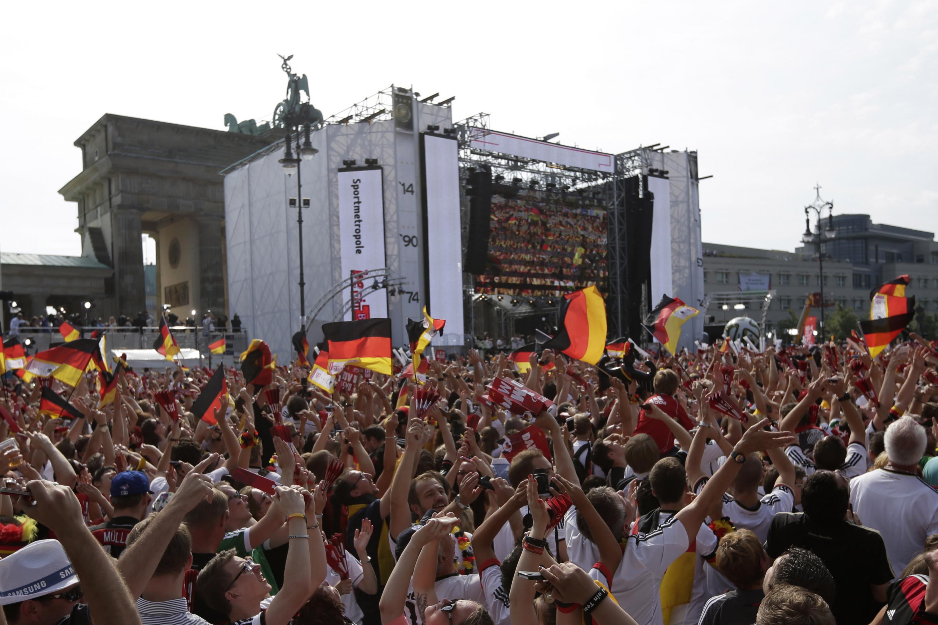 Germany reveal World Cup 2014 trophy damage during wild victory  celebrations