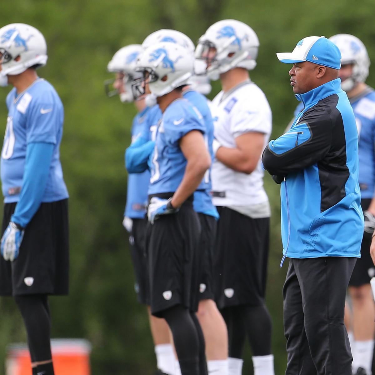 Projected Detroit Lions Final 53Man Roster, PreTraining Camp Edition