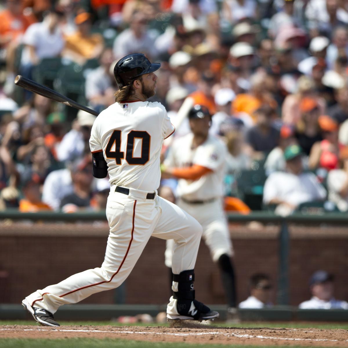 Madison Bumgarner hits like a DH while ending 40 years of pitcher exile
