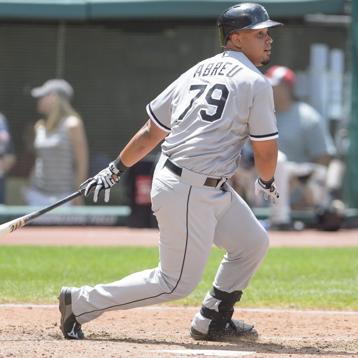Jose Abreu Sets 1stHalf Rookie Records for Home Runs and Total Bases