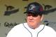 BRIDGEPORT, CT - JUNE 16: Former Major League Baseball player Pete Rose speaks at a press conference prior to managing the game for the Bridgeport Bluefish against the Lancaster Barnstormers at The Ballpark at Harbor Yard on June 16, 2014 in Bridgeport, Connecticut. (Photo by Christopher Pasatieri/Getty Images)
