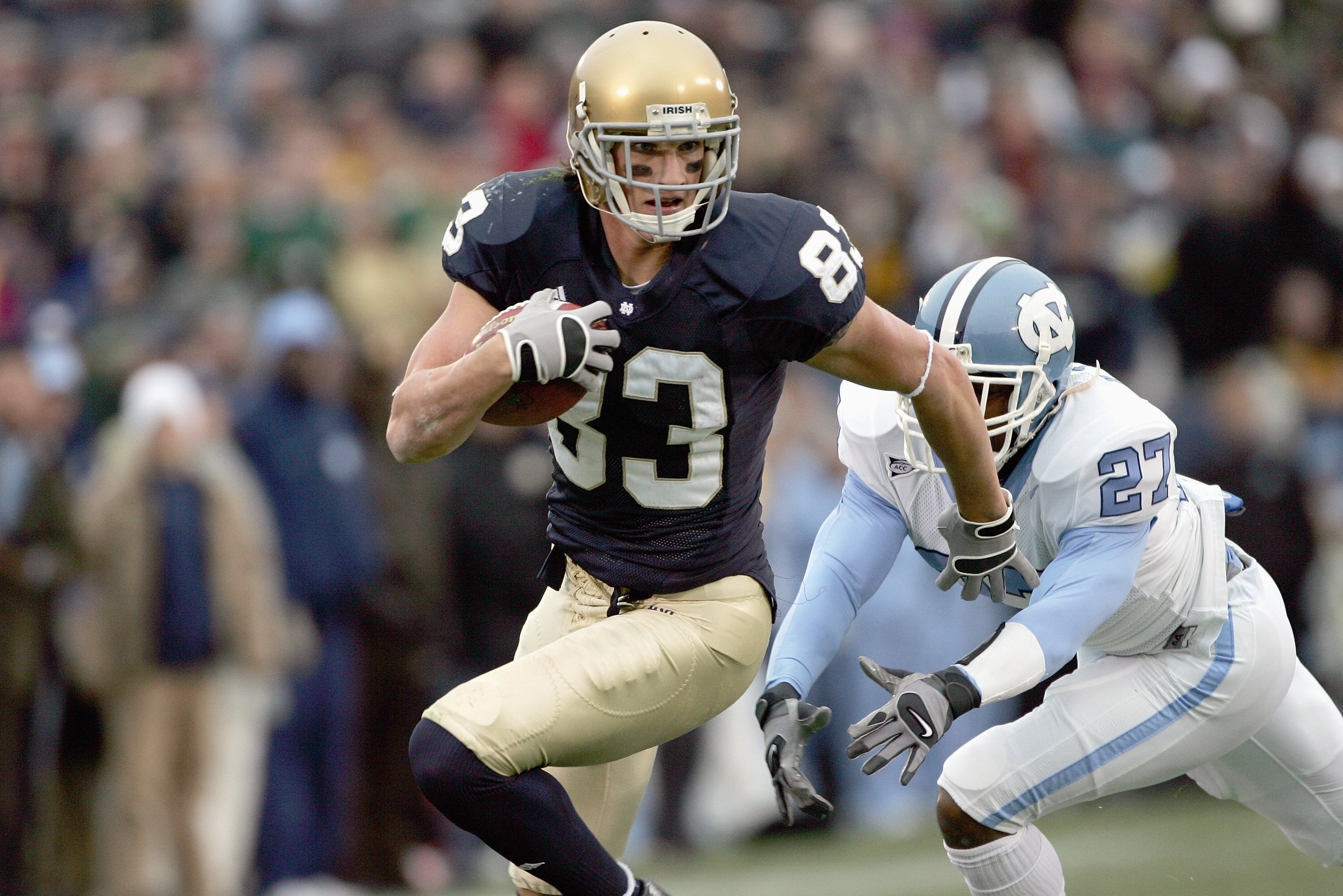 The Transfer Portal CFB on X: 83 days until CFB is back! Jeff Samardzija  is one of the most underrated dual-sport athletes in recent history. He  finished his @NDFootball career as the