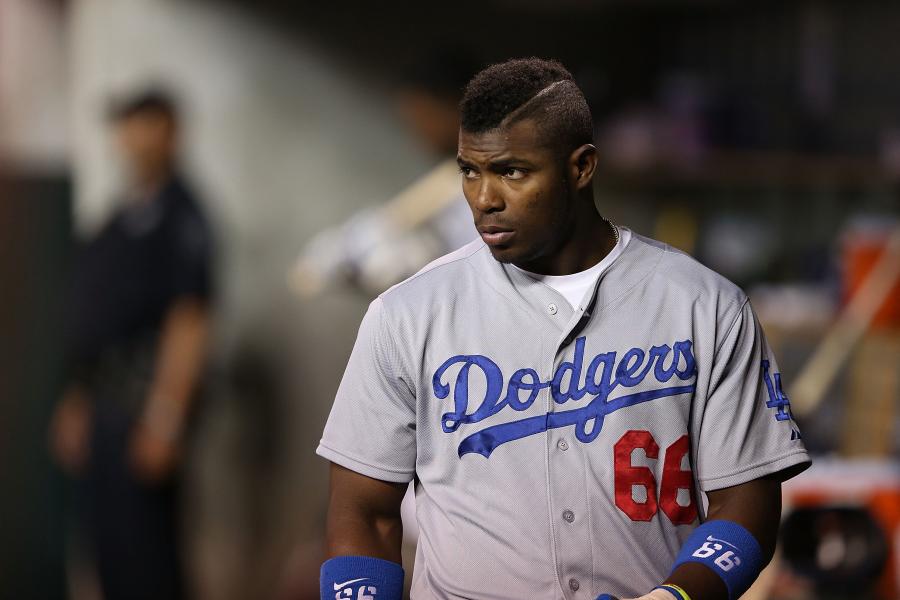 Los Angeles Dodgers - Yasiel Puig Hero Time MLB T-Shirt