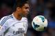 MADRID, SPAIN - APRIL 12: Casemiro of Real Madrid controls the ball during the La Liga match between Real Madrid and Almeria at Santiago Bernabeu stadium on April 12, 2014 in Madrid, Spain. (Photo by Denis Doyle/Getty Images)