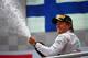 HOCKENHEIM, GERMANY - JULY 20: Nico Rosberg of Germany and Mercedes GP celebrates on the podium after victory in the German Grand Prix at Hockenheimring on July 20, 2014 in Hockenheim, Germany. (Photo by Dan Istitene/Getty Images)