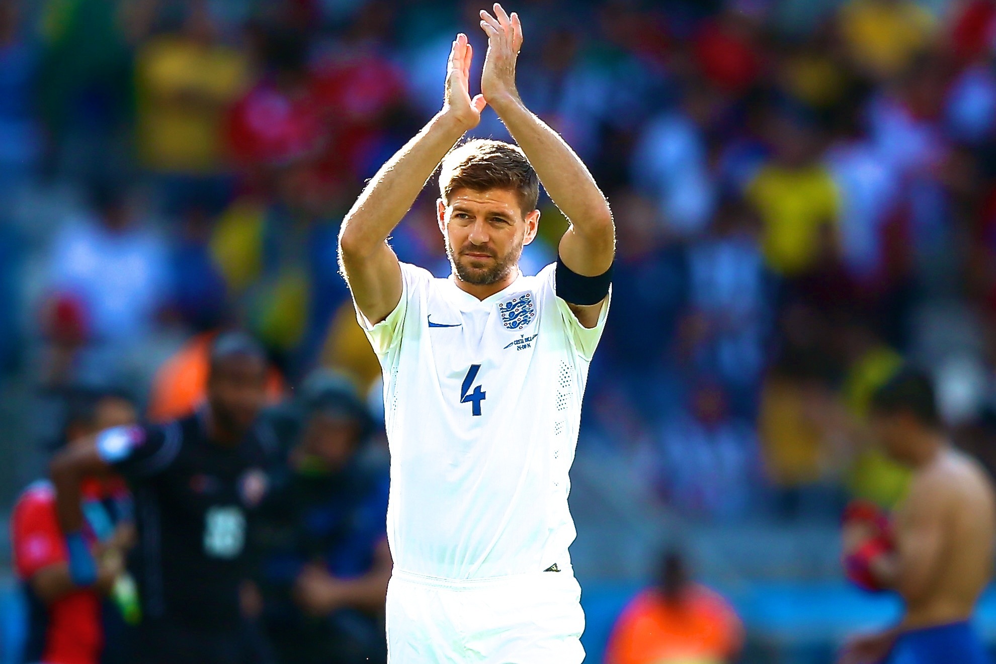 England Football: Steven Gerrard announces retirement from international  football