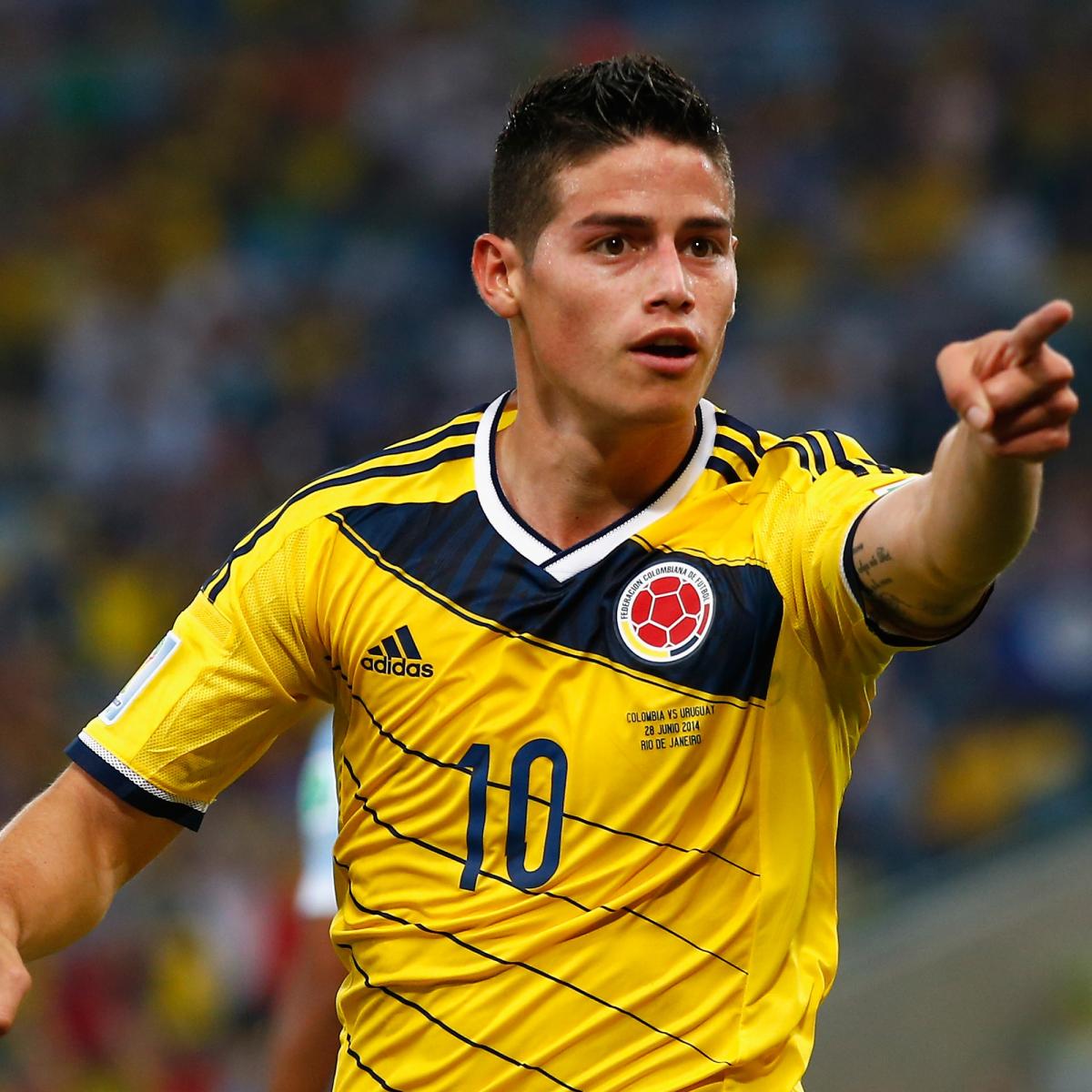 James Rodriguez Will Respond Well to Real Madrid Pressure - Bleacher ...