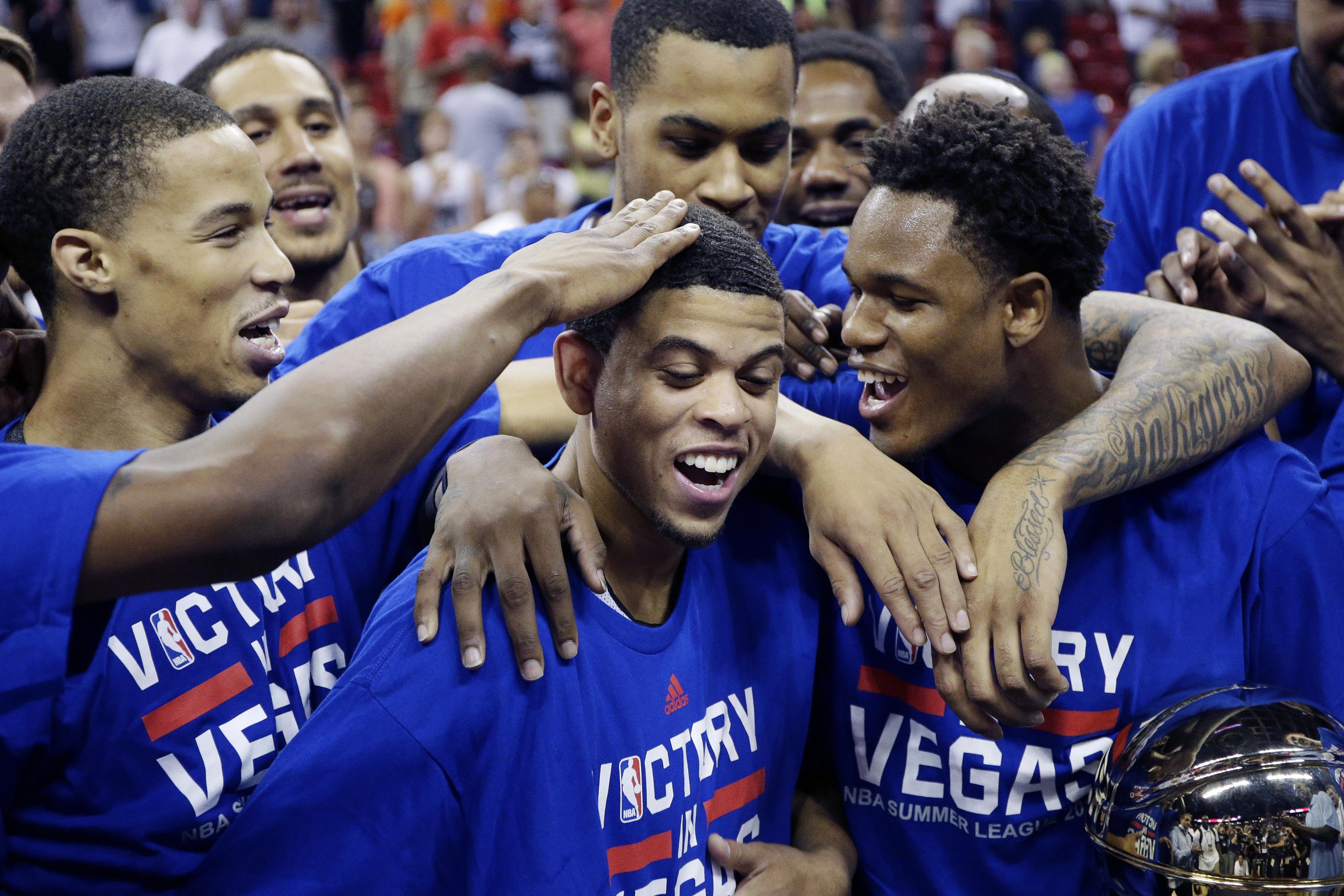 The Sacramento Kings win the 2014 Las Vegas NBA Summer League Championship!  