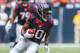 Dec 1, 2013; Houston, TX, USA; Houston Texans wide receiver DeAndre Hopkins (10) makes a reception during the first quarter against the New England Patriots at Reliant Stadium. The Patriots defeated the Texans 34-31. Mandatory Credit: Troy Taormina-USA TODAY Sports