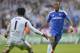 Chelsea's Didier Drogba, right, celebrates with Petr Cech after scoring the decisive shootout penalty during the Champions League final soccer match between Bayern Munich and Chelsea in Munich, Germany Saturday May 19, 2012. (AP Photo/Martin Meissner)