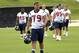 Houston Texans guard Brandon Brooks (79) during an optional training activities workout Tuesday, May 29, 2012, in Houston. (AP Photo/David J. Phillip)