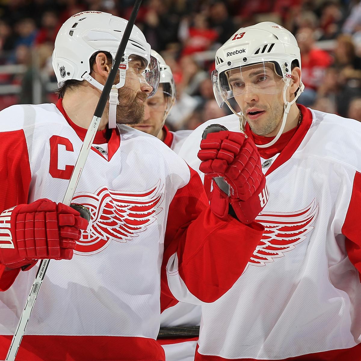 Power Ranking Detroit Red Wings' Top 6 Forwards For 2014-15 | News ...