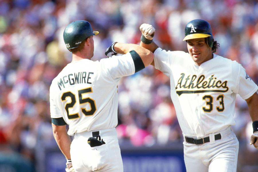 Oakland A's legend Jose Canseco once lauded Mark McGwire for