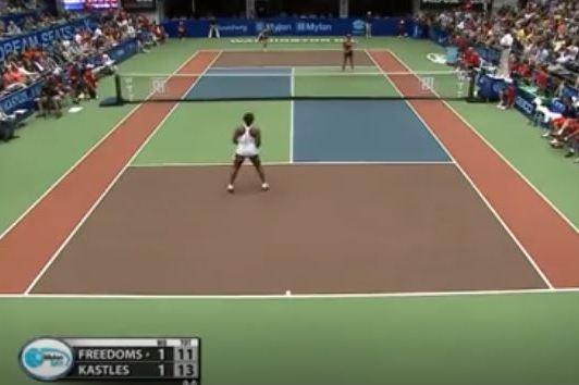 Tennis Player Forced to Play Alone in Doubles Match After ...
