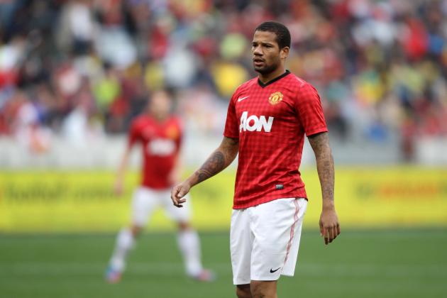 CAPE TOWN, SOUTH AFRICA - JULY 21: Bebe of Manchester United during the MTN Football Invitational match between Ajax Cape Town and Manchester United at Cape Town Stadium on July 21, 2012 in Cape Town, South Africa.  (Photo by Luke Walker/Gallo Images/Getty Images)