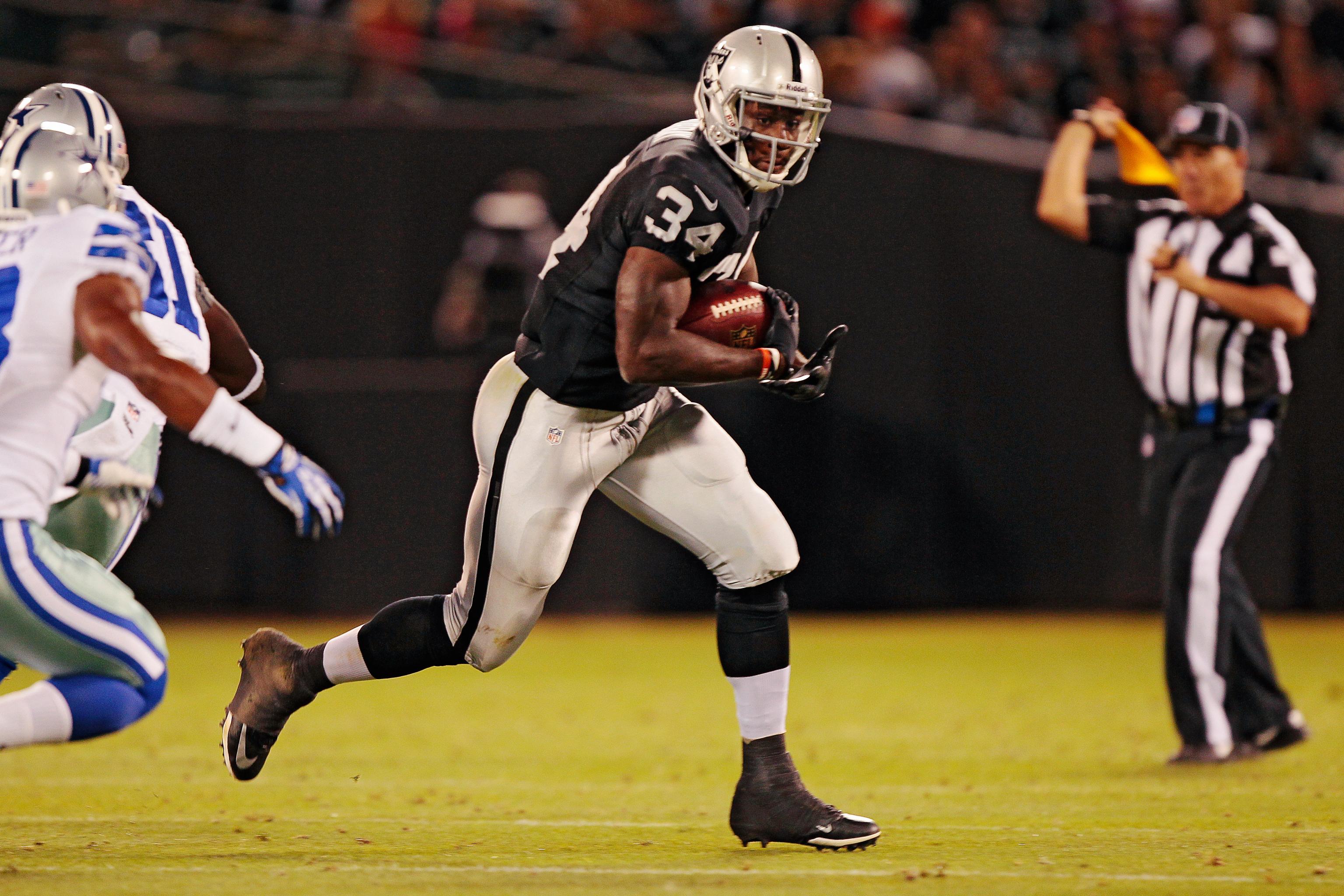 With Latavius Murray limping, Raiders turning to pair of rookie RBs