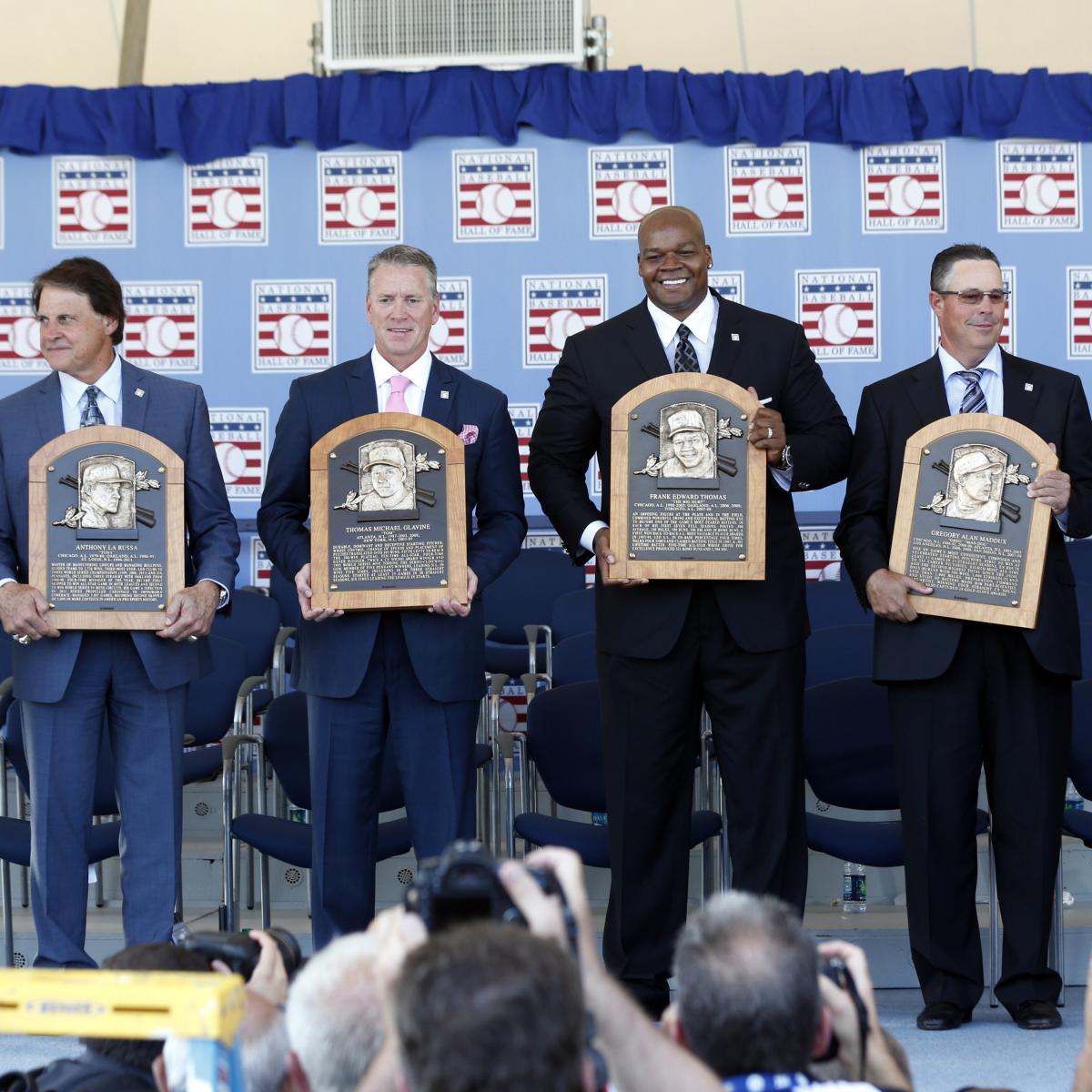 Maddux, La Russa won't have logos on Hall of Fame plaques