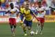 HARRISON, NJ - JULY 26: Jack Wilshere #10 of Arsenal fights for the ball with Ambroise Oyongo #3 and Tim Cahill #17 of New York Red Bulls during their friendly match at Red Bull Arena on July 26, 2014 in Harrison, NJ. (Photo by Jeff Zelevansky/Getty Images)
