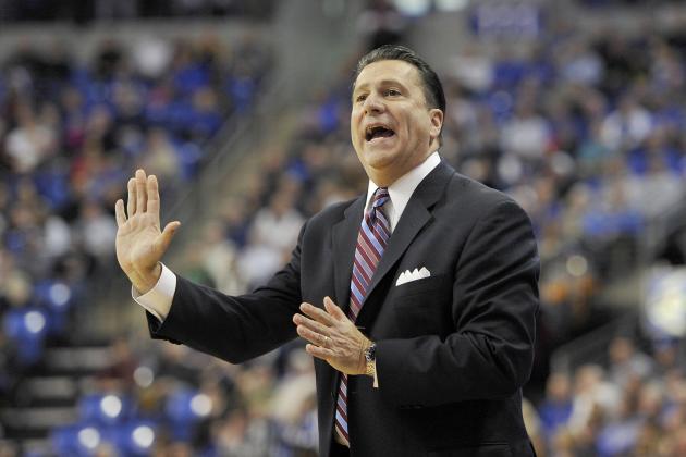 Jan 18, 2014; St. Louis, MO, USA; Fordham Rams head coach Tom Pecora calls a play from the bench against the Saint Louis Billikens during the first half at Chaifetz Arena. Mandatory Credit: Jasen Vinlove-USA TODAY Sports