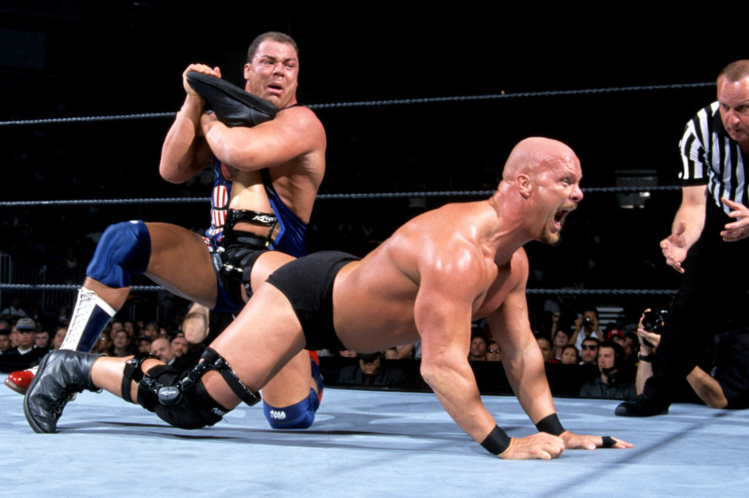 Kurt Angle vs Stone Cold Summerslam 2001