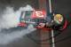 INDIANAPOLIS, IN - JULY 26: Ty Dillon, driver of the #3 Bass Pro Shops Chevrolet, celebrates with a burnout after winning the NASCAR Nationwide Series Lilly Diabetes 250 at Indianapolis Motor Speedway on July 26, 2014 in Indianapolis, Indiana. (Photo by Chris Graythen/Getty Images)