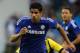 ARNHEM, NETHERLANDS - JULY 30: Diego Costa of Chelsea gets past Jan-Arie van der Heijden of Vitesse during the pre season friendly match between Vitesse Arnhem and Chelsea at the Gelredome Stadium on July 30, 2014 in Arnhem, Netherlands. (Photo by Dean Mouhtaropoulos/Getty Images)