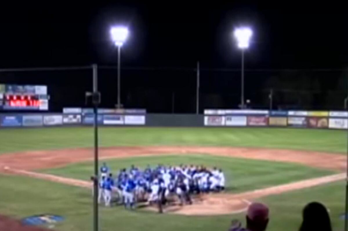 Minor League Managers Brawl, Get Ejected in Bench-Clearing ...