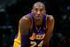 ATLANTA, GA - DECEMBER 16: Kobe Bryant #24 of the Los Angeles Lakers stands during a free throw against the Atlanta Hawks at Philips Arena on December 16, 2013 in Atlanta, Georgia. NOTE TO USER: User expressly acknowledges and agrees that, by downloading and or using this photograph, User is consenting to the terms and conditions of the Getty Images License Agreement. (Photo by Kevin C. Cox/Getty Images)